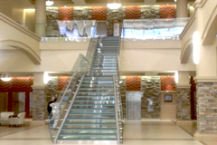 Glass Stair With Glass Rails
